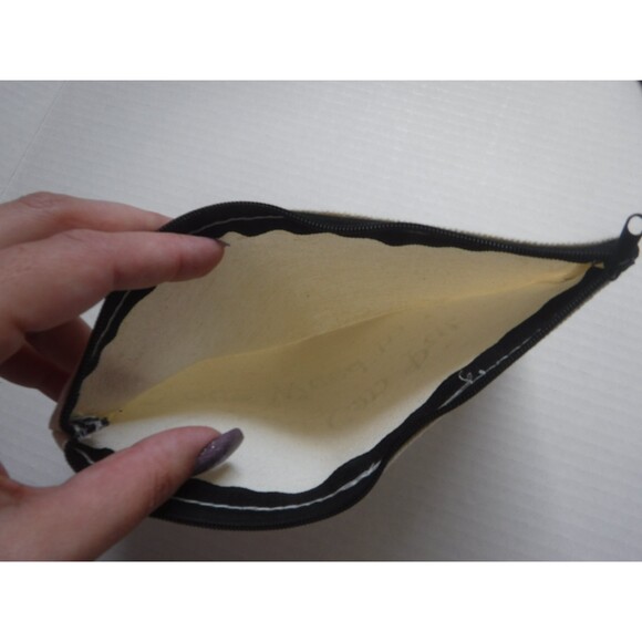 Canvas Make-up / Toiletry Bag - Picture 2 of 2